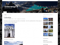 Screenshot des Blogs Unterwegs II – Weblog einer Weltreise
