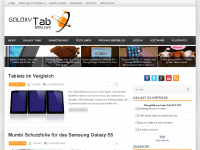 Screenshot des Blogs Dein Portal rund um das Samsung Galaxy TAB 8.9 und 10.1