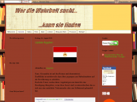 Screenshot des Blogs Wer die Wahrheit sucht