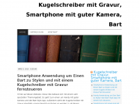 Screenshot des Blogs SDHC Karte