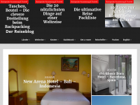 Screenshot des Blogs Lookin for Jonny – Weltreiseblog