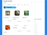 Screenshot des Blogs Kostenlose Handyspiele