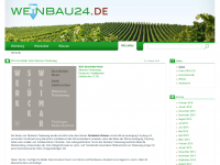 Screenshot des Blogs Weinbau24-Blog