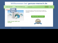 Screenshot des Blogs Genuss-Mensch