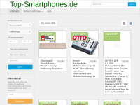 Screenshot des Blogs Top Smartphones