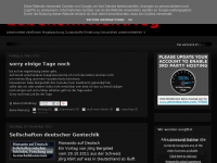 Screenshot des Blogs Lebensmittelkrieg