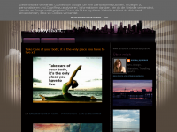 Screenshot des Blogs chatoyant