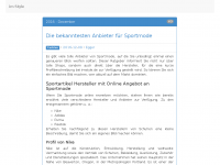 Screenshot des Blogs Imstyle.de der Blog für Beauty Tipps und Make-up Trends