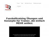 Screenshot des Blogs Fussballtraining-Renno.de/Blog