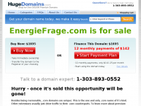 Screenshot des Blogs Energiefrage