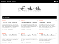 Screenshot des Blogs mFilmkritik