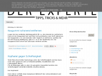 Screenshot des Blogs Der Experte