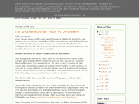 Screenshot des Blogs Lebenslust Lebensfrust Psychologie