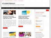 Screenshot des Blogs Studentsein.at