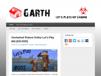 Screenshot des Blogs Garth’s Gamerblog