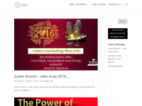 Screenshot des Blogs video-marketing-film