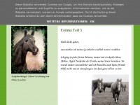 Screenshot des Blogs Pferde-Blog