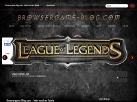 Screenshot des Blogs Browser Game Blog – Online Flash Games im Browser spielen