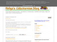 Screenshot des Blogs Helgas Glücksreiseblog