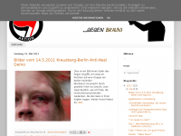 Screenshot des Blogs Stop-Racism.tk