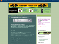 Screenshot des Blogs Western Reitforum