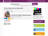 Screenshot des Blogs mamalife