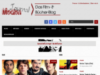 Screenshot des Blogs Medienjournal – Der Filme- & Bücher-Blog