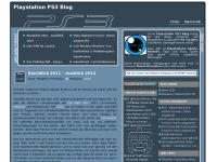 Screenshot des Blogs ps3-fan.de – der PS3 und Playstation Blog
