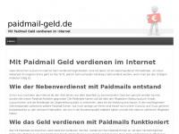 Screenshot des Blogs Online Geld verdienen
