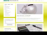 Screenshot des Blogs adservio-blog
