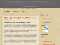 Screenshot des Blogs Abenteuer Leben