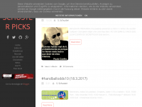 Screenshot des Blogs SchusterPicks Sport Wetten