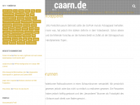 Screenshot des Blogs caarn.de