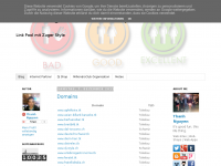 Screenshot des Blogs web designer and developer