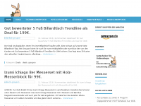 Screenshot des Blogs www.Spar-Muli.de