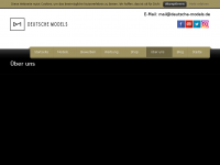 Screenshot des Blogs Modelagentur Deutsche Models