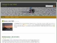 Screenshot des Blogs Reisen in der Welt