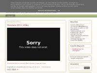 Screenshot des Blogs Web Video