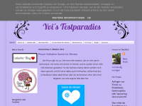 Screenshot des Blogs Yvi´s Testparadies