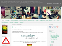 Screenshot des Blogs Lesefee