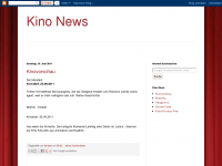 Screenshot des Blogs Kino News