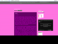 Screenshot des Blogs Der pinke Stuhl