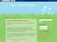 Screenshot des Blogs 1.Bundesliga