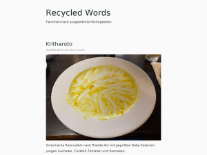 Screenshot des Blogs Mensch, Konsum & Technik