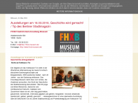 Screenshot des Blogs Berliner Satdtmagazin Blog