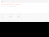 Screenshot des Blogs Test Nici