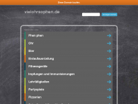 Screenshot des Blogs Vielohrsophen
