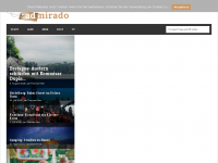 Screenshot des Blogs admirado | Reisemagazin