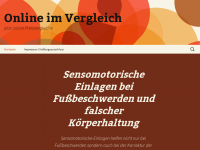 Screenshot des Blogs online vergleichen