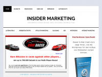 Screenshot des Blogs Insider Marketing